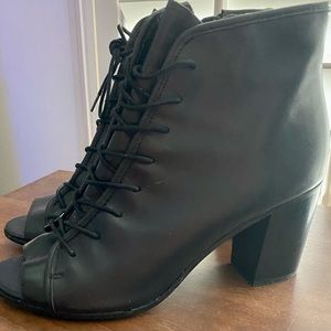 Steve Madden Open Toe Ankle Boots